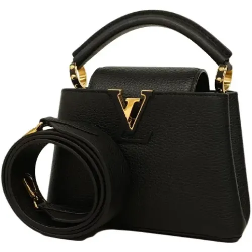 Pre-owned Leather louis-vuitton-bags , female, Sizes: ONE SIZE - Louis Vuitton Vintage - Modalova