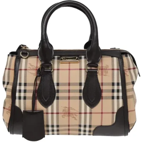 Pre-owned Canvas handbags , female, Sizes: ONE SIZE - Burberry Vintage - Modalova