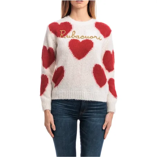 NEW Queen Soft P Sweater , female, Sizes: XS - MC2 Saint Barth - Modalova