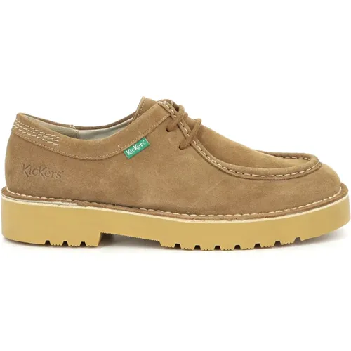 Daltrey Low Leder Derby Schuhe - Kickers - Modalova