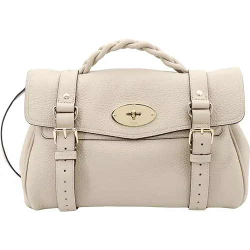Leather Handbag with Flap Closure , female, Sizes: ONE SIZE - Mulberry - Modalova