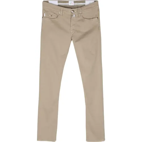 Cotton/Linen Trousers with Side Pockets , male, Sizes: W32, W36, W33 - Tramarossa - Modalova
