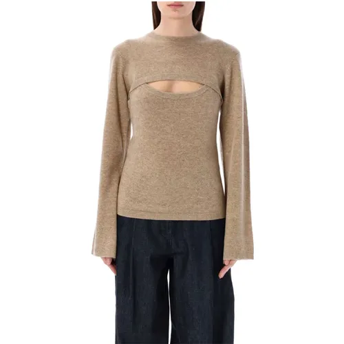 Round-neck Knitwear , female, Sizes: S, M, XS - The Garment - Modalova