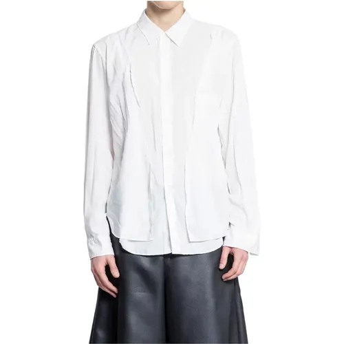 Classic Shirt with Unique Details , male, Sizes: M - Comme des Garçons - Modalova