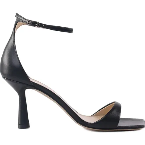 Glamour Sandals Thin Ankle Buckle , female, Sizes: 8 UK, 4 1/2 UK, 5 UK - Giuliano Galiano - Modalova