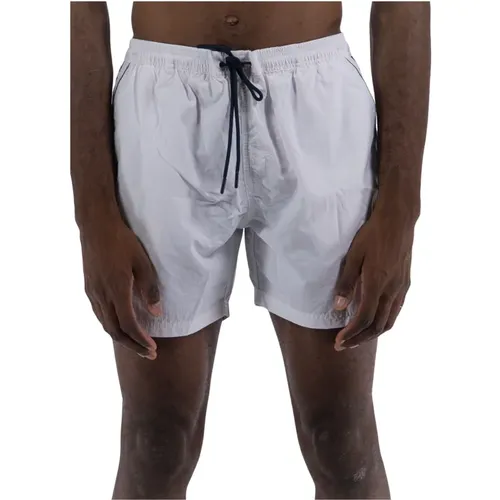 Basic Beach Boxer Shorts , male, Sizes: L, S, M, XS - Aquascutum - Modalova