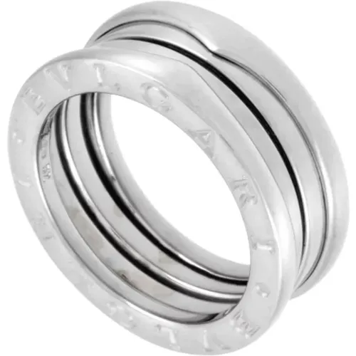 Pre-owned White Gold rings , female, Sizes: ONE SIZE - Bvlgari Vintage - Modalova