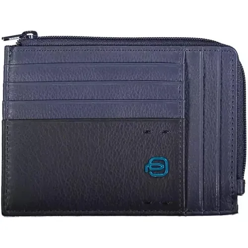 Leather Wallet with Rfid Blocker , male, Sizes: ONE SIZE - Piquadro - Modalova