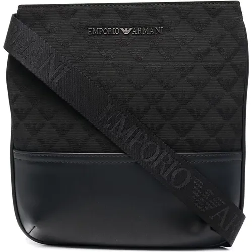 Messenger bag , male, Sizes: ONE SIZE - Emporio Armani - Modalova