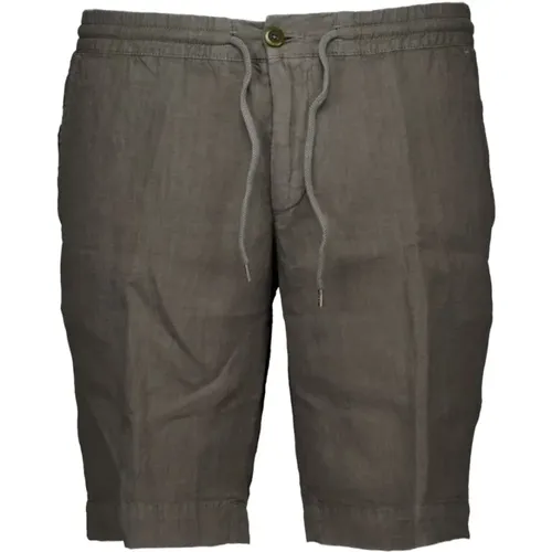 Grüne Bermuda-Shorts , Herren, Größe: W34 - Alberto - Modalova