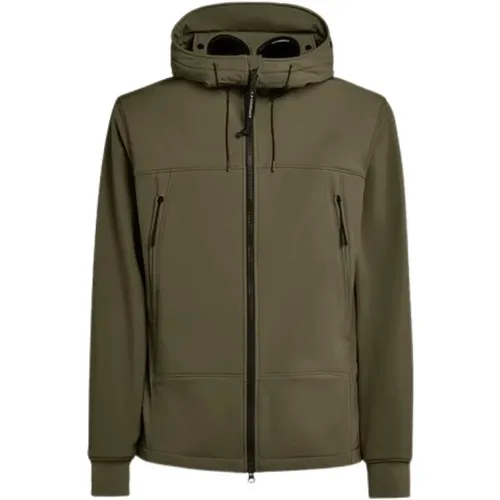 Kaki Regular Jacket , male, Sizes: XL, 2XL - C.P. Company - Modalova