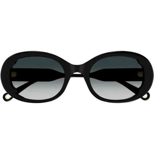 Butterfly-shaped Acetate Renew Frame with Wave Detail , female, Sizes: ONE SIZE - Chloé - Modalova
