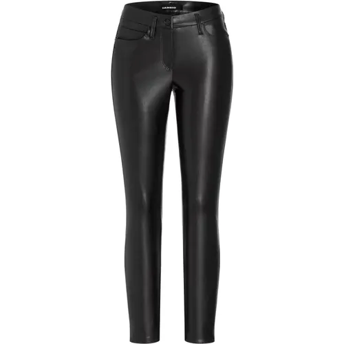 Leder Skinny Hose , Damen, Größe: M - CAMBIO - Modalova