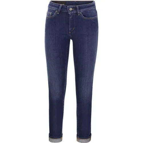 Monroe Skinny Fit Jeans , Damen, Größe: W27 - Dondup - Modalova