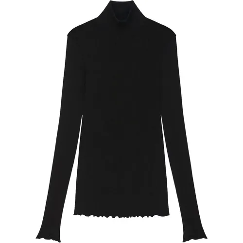 Silk top , female, Sizes: M - Givenchy - Modalova