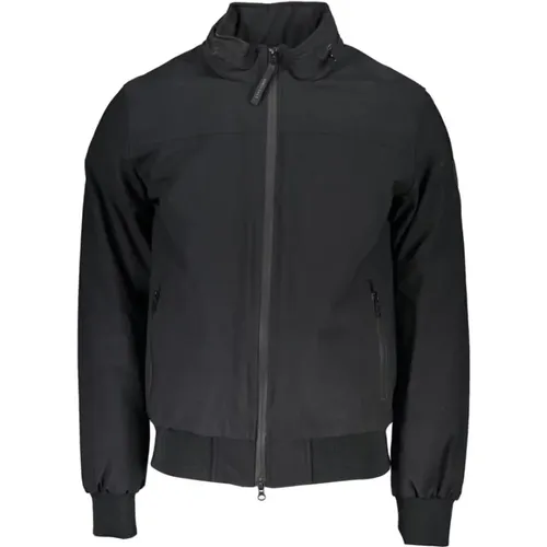 Umweltfreundliche Herrenjacke mit abnehmbarer Kapuze , Herren, Größe: XL - North Sails - Modalova