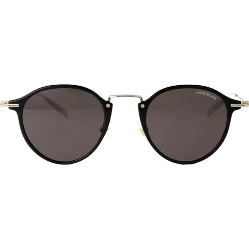 Stylish Sunglasses Mb0294S , male, Sizes: 50 MM - Montblanc - Modalova