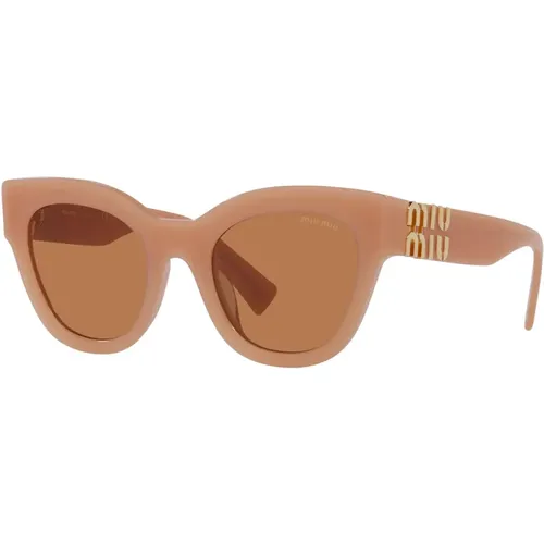 Square Sunglasses Mu01Ys 14H2Z1 , female, Sizes: 51 MM - Miu Miu - Modalova