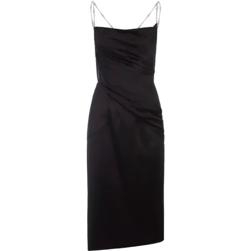 Silk Satin Midi Dress , female, Sizes: XS - Givenchy - Modalova