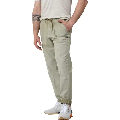 Stylish Pants , male, Sizes: XL - White Sand - Modalova