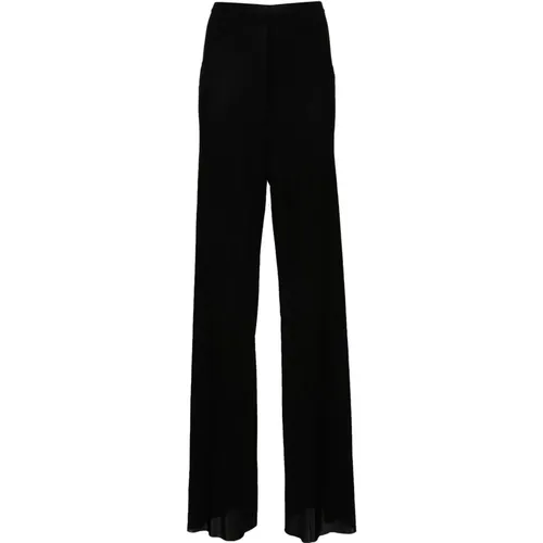 Casual Wide Trousers with Seam Detail , female, Sizes: S, 2XS, XS, M - Rick Owens - Modalova