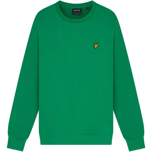 Klassischer Crew Neck Sweatshirt Grün - Lyle & Scott - Modalova