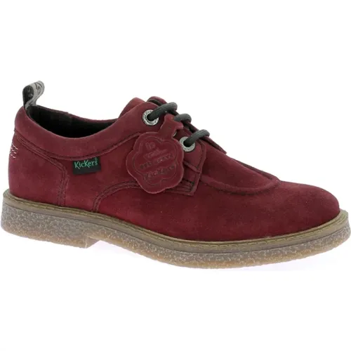 Stylische Leder Derby Schuhe - Kickers - Modalova