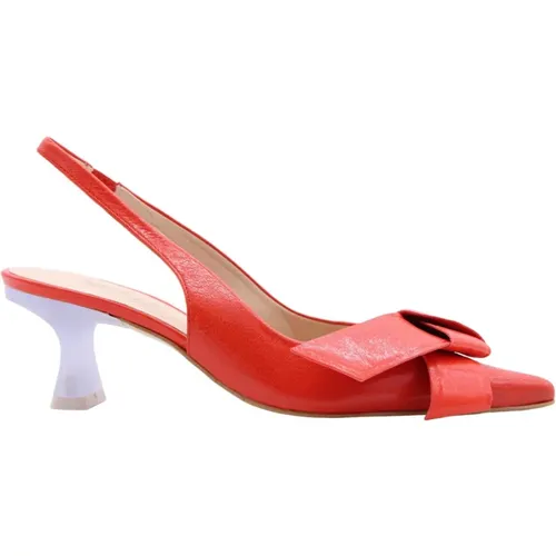 Elevate Your Style with Slingback Heels , female, Sizes: 7 UK, 4 UK - Zinda - Modalova