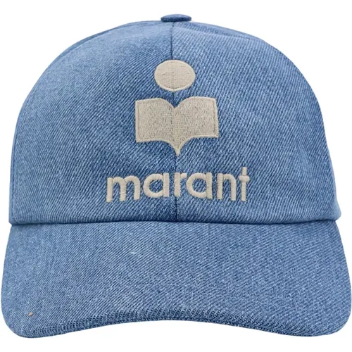 Embroidered Logo Adjustable Strap Hat , female, Sizes: 59 CM - Isabel marant - Modalova