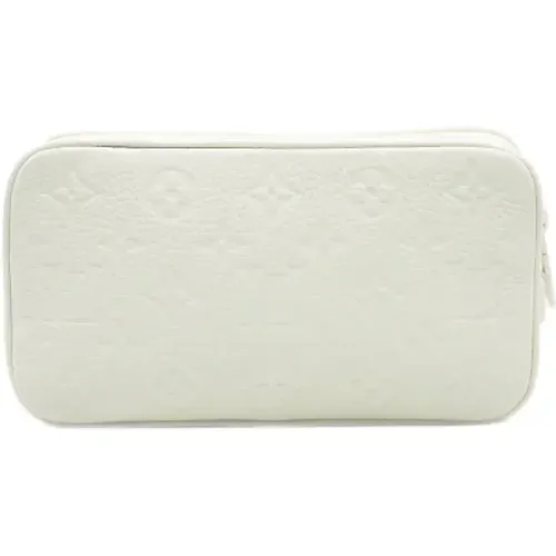 Pre-owned Leather clutches , female, Sizes: ONE SIZE - Louis Vuitton Vintage - Modalova