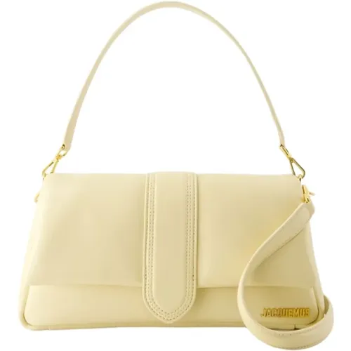 Bambimou Bag - Leather - Ivory , female, Sizes: ONE SIZE - Jacquemus - Modalova