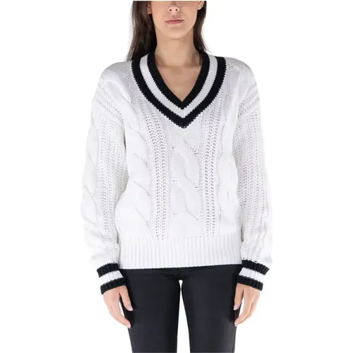 Cable Knit Sweater , female, Sizes: XS, S, M - Goldbergh - Modalova