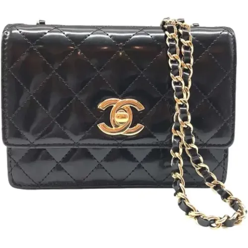 Pre-owned Leather chanel-bags , female, Sizes: ONE SIZE - Chanel Vintage - Modalova