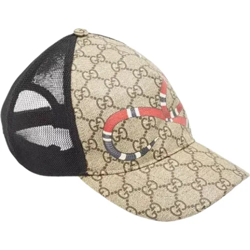 Pre-owned Coated canvas hats , female, Sizes: ONE SIZE - Gucci Vintage - Modalova