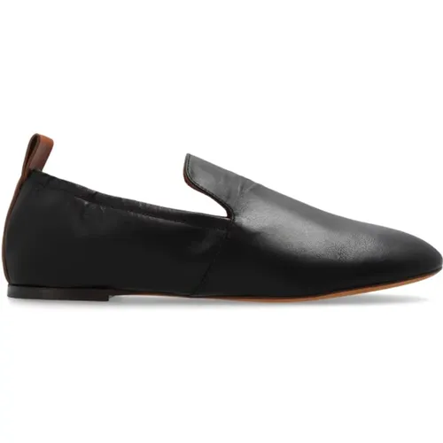 Leather ballet flats , female, Sizes: 5 UK, 4 UK, 6 UK, 3 UK - Lanvin - Modalova