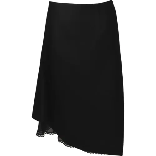 Pleated Skirt , female, Sizes: M - Sacai - Modalova