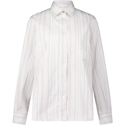 Striped Shirt with Chest Pocket , female, Sizes: 2XS, L, M, XS, XL, S - PS By Paul Smith - Modalova