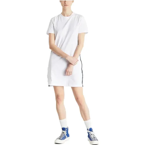 Side Contrast Dress , female, Sizes: S, XS - Calvin Klein - Modalova