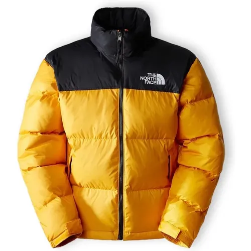 Retro Nuptse Jacke - Wasserabweisend, Verstaubar , Herren, Größe: XL - The North Face - Modalova