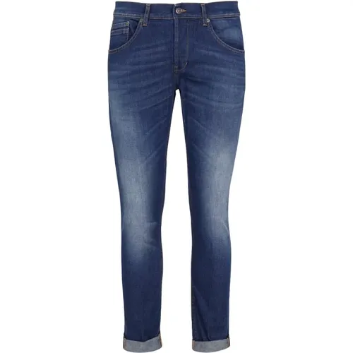 Italian Slim-fit Jeans , male, Sizes: W36 - Dondup - Modalova