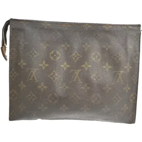 Pre-owned Canvas clutches , female, Sizes: ONE SIZE - Louis Vuitton Vintage - Modalova