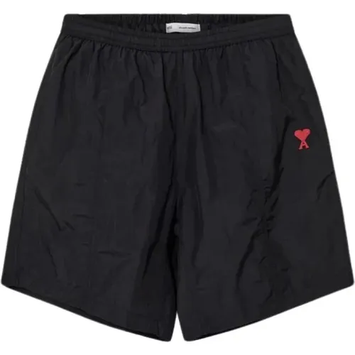 Swim Shorts with Mesh Lining , male, Sizes: XS - Ami Paris - Modalova