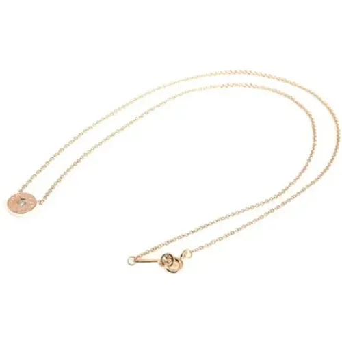 Pre-owned Rose Gold necklaces , female, Sizes: ONE SIZE - Tiffany & Co. Pre-owned - Modalova