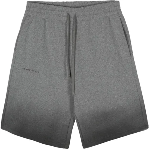 Grey Shorts for Men , male, Sizes: M, XL - IH NOM UH NIT - Modalova