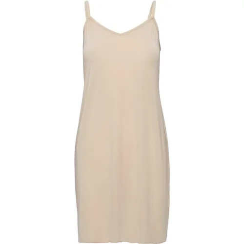 Adjustable Strap Nude Dress , female, Sizes: XS - Saint Tropez - Modalova