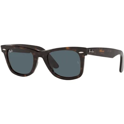 Classic Wayfarer Sunglasses in Havana Blue , unisex, Sizes: 50 MM - Ray-Ban - Modalova