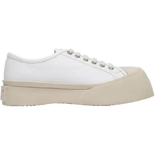Pre-owned Leather sneakers , female, Sizes: 5 UK - Marni Pre-owned - Modalova