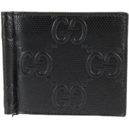 Pre-owned Leather wallets , male, Sizes: ONE SIZE - Gucci Vintage - Modalova