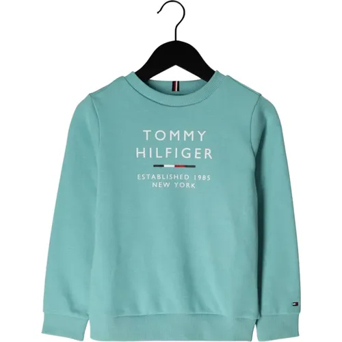 Jungen Logo Sweatshirt Blau - Tommy Hilfiger - Modalova