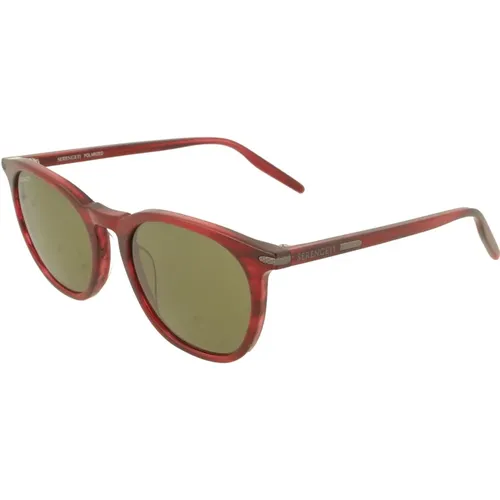 Sunglasses , male, Sizes: 52 MM - Serengeti - Modalova